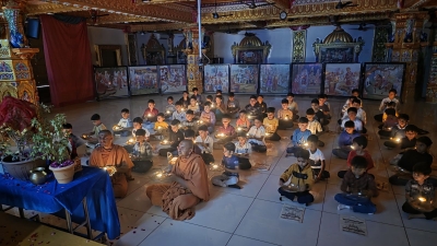 તુલસી એ સાક્ષાત લક્ષ્મીજીનું સ્વરૂપ છે પુ ધર્મનંદન સ્વામી જસદણ  સ્વામિનારાયણ મંદિર સંચાલિત બાલ ગુરુકુળ ખાતૅ તુલસી પૂજન પર્વ ઉજવાયો 60 બાળકોએ શાસ્ત્રોત વિધિથી પૂજન કર્યું