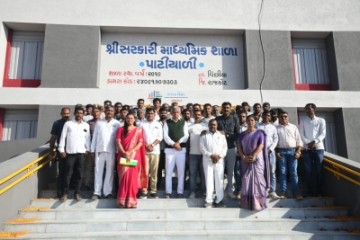 મંત્રી  કુંવરજીભાઈ બાવળીયા દ્વારા કનેસરા તથા પાટિયાળીમાં કુલ ૮.૬૧ કરોડના ખર્ચે નિર્મિત બે નવી માધ્યમિક શાળાનું લોકાર્પણ કરાયું