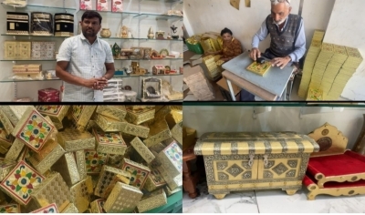 જસદણના હેન્ડીક્રાફ્ટૅ ખોલ્યા રોજગારી નિકાસના દ્વાર નાના-મોટા ૧૦૦થી વધુ યુનિટ કાર્યરત : ૭ હજારથી વધુ લોકો રોજગારી મેળવી રહ્યા છે