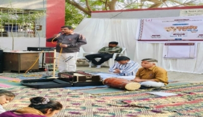 વિંછીયા કન્યા પ્રાથમિક શાળા 2 ખાતૅ વિશ્વ માતૃભાષા દિવસ અંતર્ગત માતૃભાષા મહોત્સવ ની રંગે ચંગે ઉજવણી સાહિત્ય અકાદમી અને શાળા દ્વારા સંપન