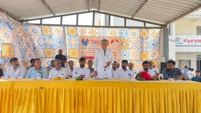 જસદણના જસાપર જીવાપર રોડ પર નિર્માણ થનાર બ્રિજના કન્સ્ટ્રક્શનનું  રૂ. ૮૦૦ લાખના ખર્ચે ધારાસભ્ય  કુંવરજીભાઈ  ના કર કમલૉથી ખાતમુહૂર્ત કરાયુ