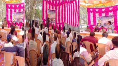 જસદણના ભાડલા પંથકના લોકો હવે વ્યાજખોરીનો ભોગ નહિ બને ભાડલા પોલીસ દ્વારા  લોન મેળાનું આયોજન 