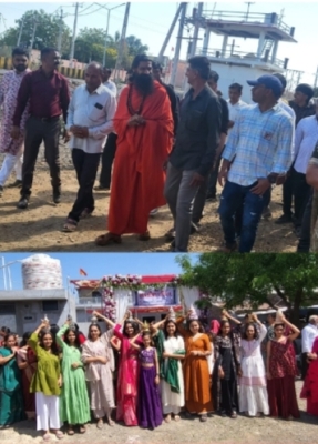 જસદણમાં ખારીના કાઠૅ સાવલિયા પરિવાર ના કુળદેવી  માતાજીનો પ્રાણપ્રતિષ્ઠા મહોત્સવ શોભાયાત્રા યજ્ઞ ભજન સાથે સંપન્ન