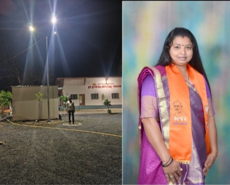 જસદણના વોર્ડ નંબર 5 માં આવતા ધાર્મિક સ્થળો પર લાઇટિંગના મિનિ ટાવર ઊભા કરાયા  કોર્પોરેટર રીપલબેન વિશાલભાઈ ભુવાની રજૂઆતને સફળતા