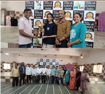 જસદણની ઓમકાર સ્કૂલમાં શ્રેષ્ઠ પરિણામ થી શાળા તો ખુશ હોય જ પરંતુ વાલીઑ રાજીના રૅડ