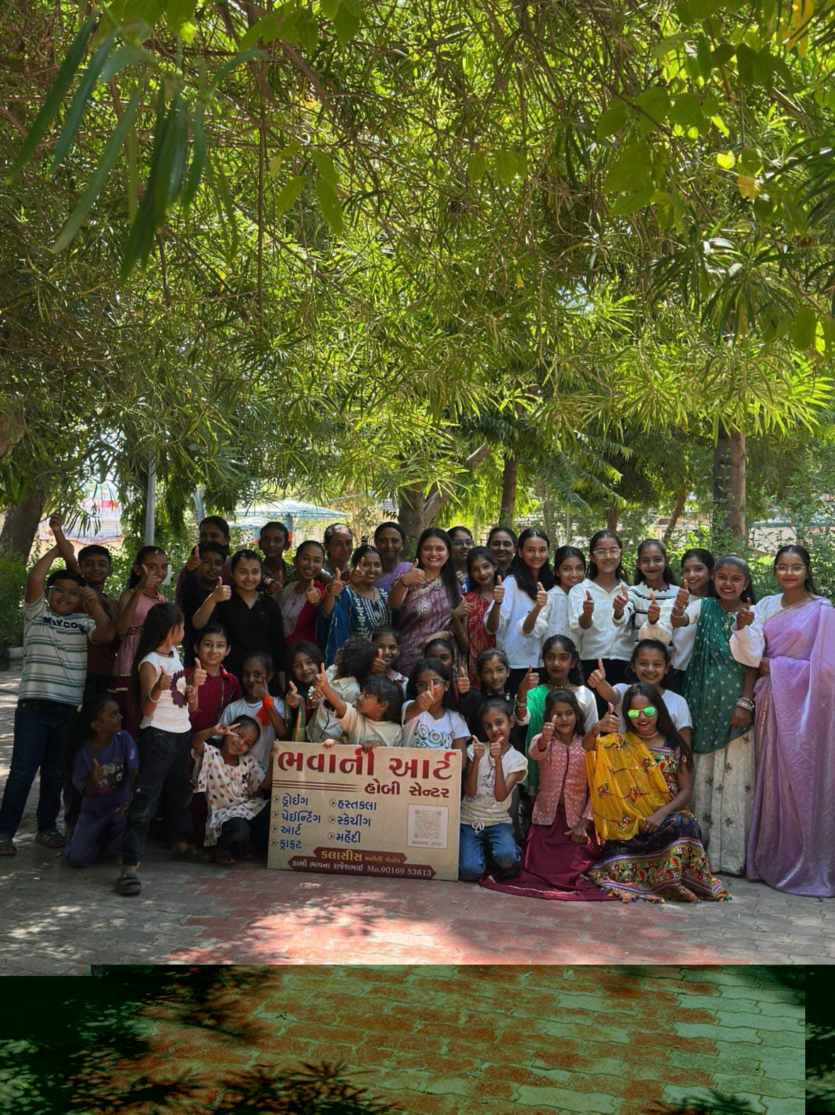જસદણમાં ભવાની આર્ટ કેમ્પમાં બાળકોએ ૧૭ સાંસ્કૃતિક કલા કૃતિઓ રજૂ કરી કલા કૌશલ્ય નું સુંદર પ્રદર્શન કર્યું