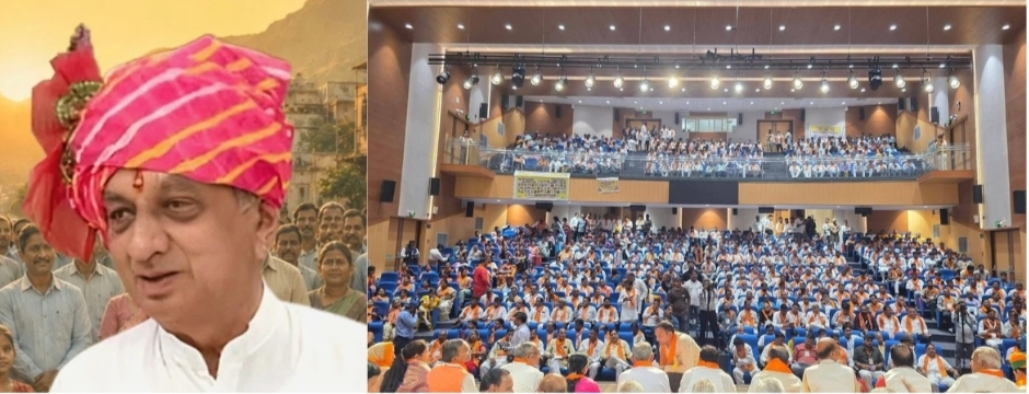 દિલ્હી ખાતે અખિલ ભારતીય કોળી સમાજના અધિવેશનમાં  સમાજે કુંવરજીભાઈ બાવળીયાને ૨૫૦ ફૂટની પાઘડી પહેરાવી સન્માન કર્યું
