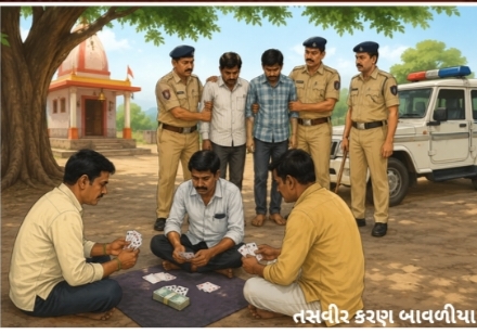 જસદણના કાનપરમા જાહેરમાં હારજીતનો જુગાર રમતા ૩ પત્તા પ્રેમીઓને આટકોટ પોલીસે ઝડપી પાડ્યા