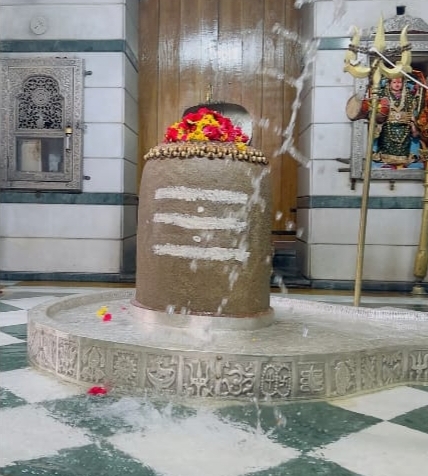 શ્રી ઘેલા સોમનાથ મહાદેવની વિશેષ પૂજા સાથે  જલધારાનો શણગાર રાજ્યમાં મેઘરાજા હેત વરસાવે તેવી  આજીજી કરી