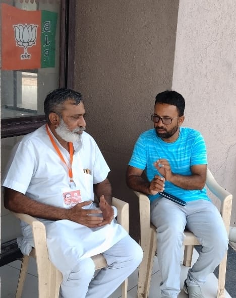 જસદણ સીટી ન્યુઝ ના પત્રકાર વિજય ચૌહાણ એ પંચાળ ન્યુઝના તંત્રી સાથે શુભેચ્છા મુલાકાત લીધી