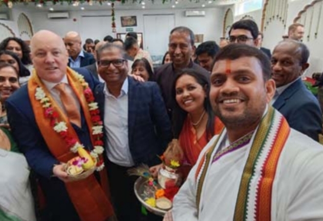 ન્યુઝીલેન્ડ્રુના વડાપ્રધાનની ઉપસ્થિતિમાં ઓકલેન્ડમાં ભારતના ૮૦મા સ્વાતંત્ર્ય પર્વની મદનમોહન શેઠી દ્વારા ઉજવણી