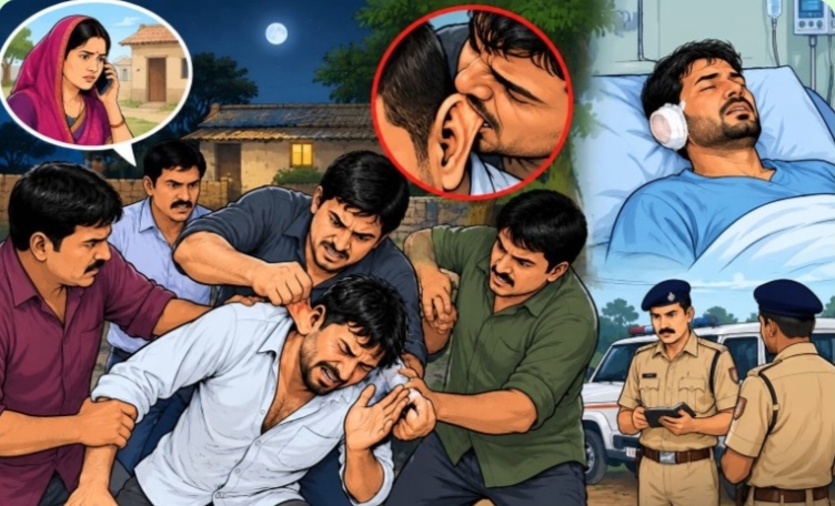 જસદણના દેવપરામાં બહેનને તેડવા ગયેલા ભાઈના કાને બનેવીના ભાઈએ બચકું ભરી લીધું રાયધન કોબીયા રાજકોટ સિવિલમાં દાખલ, કાનની સર્જરી કરાઈ