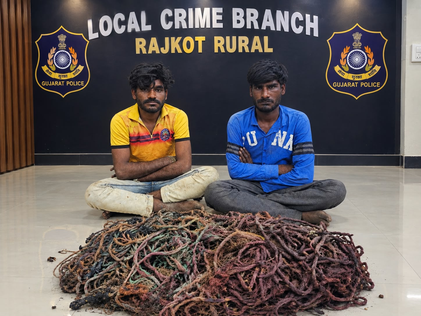 વિંછીયાના મોટા માત્રા ગ્રામ પંચાયતના પાણીની મોટરનો કેબલ વાયર ચોરી જનાર તસ્કર બૅલડી ઝડપાય બોટાદ થી બાઇક ચોર્યા ની કબુલાત
