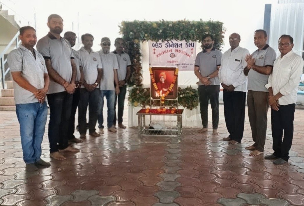 જસદણમાં યોજાયેલ રક્તદાન કેમ્પમાં આદર્શ રક્તદાતાઓ દ્વારા 63 બોટલ રક્ત એકત્ર થયું આદર્શ ચેરીટેબલ ટ્રસ્ટૅ સૌનો આભાર પ્રગટ કર્યો  